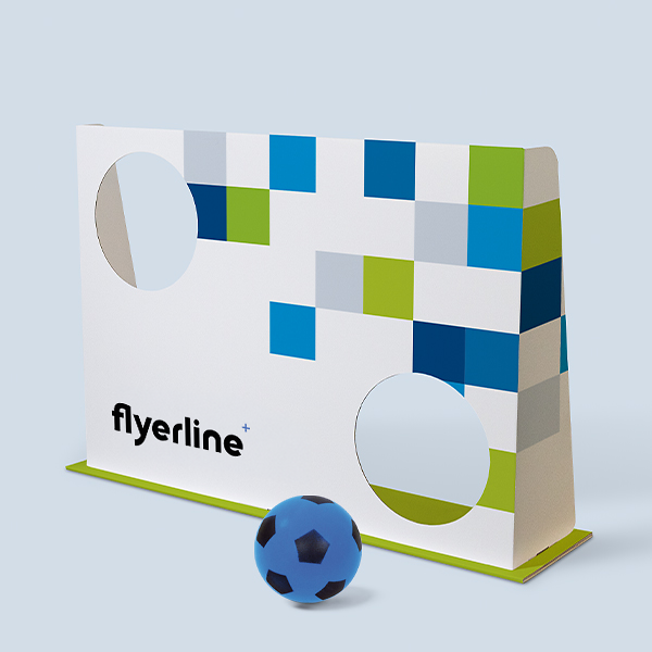Custom-printable Goal Wall Set with Soft Ball for events