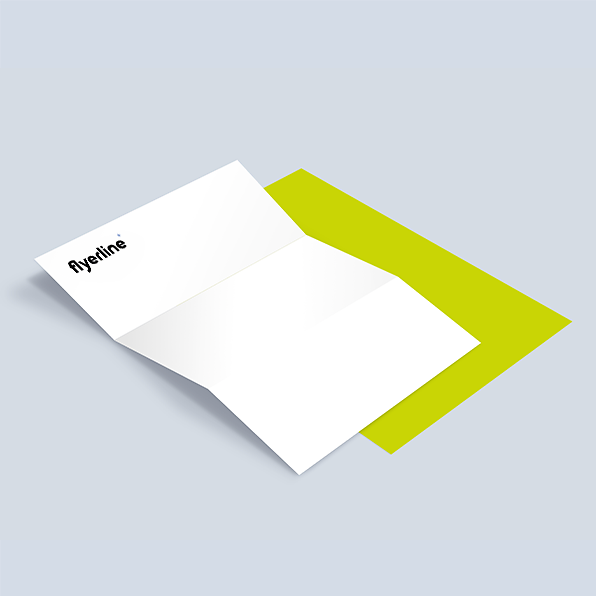 Individuell bedruckbares Briefpapier mit Pantonefarben für Geschäftspost
