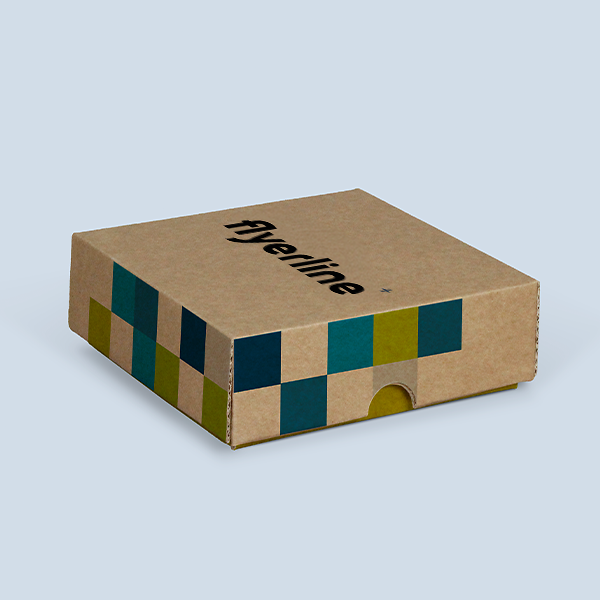 Braune Stülpschachtel für Geschenke und Produkte