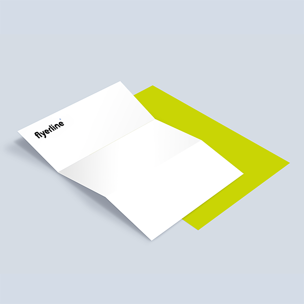 Individuell vierfarbig bedruckbares Briefpapier für Geschäftspost
