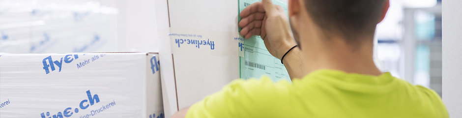 Flyerline - Versandaufteilung Flyerline - Versandaufteilung