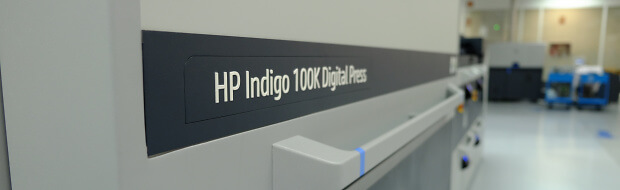HP Indigo 100k - Nahaufnahme HP Indigo 100k - Nahaufnahme