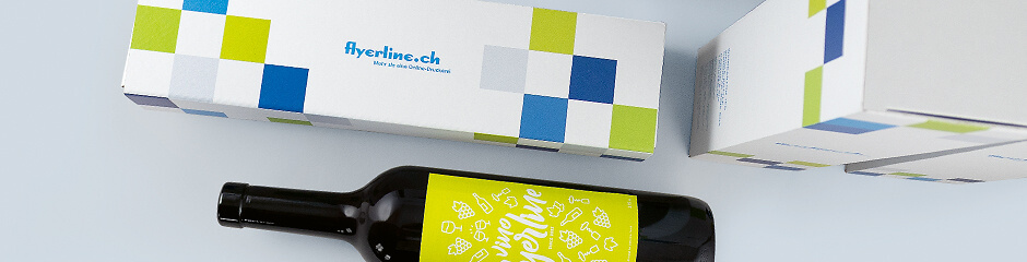 Flaschenpost von Flyerline